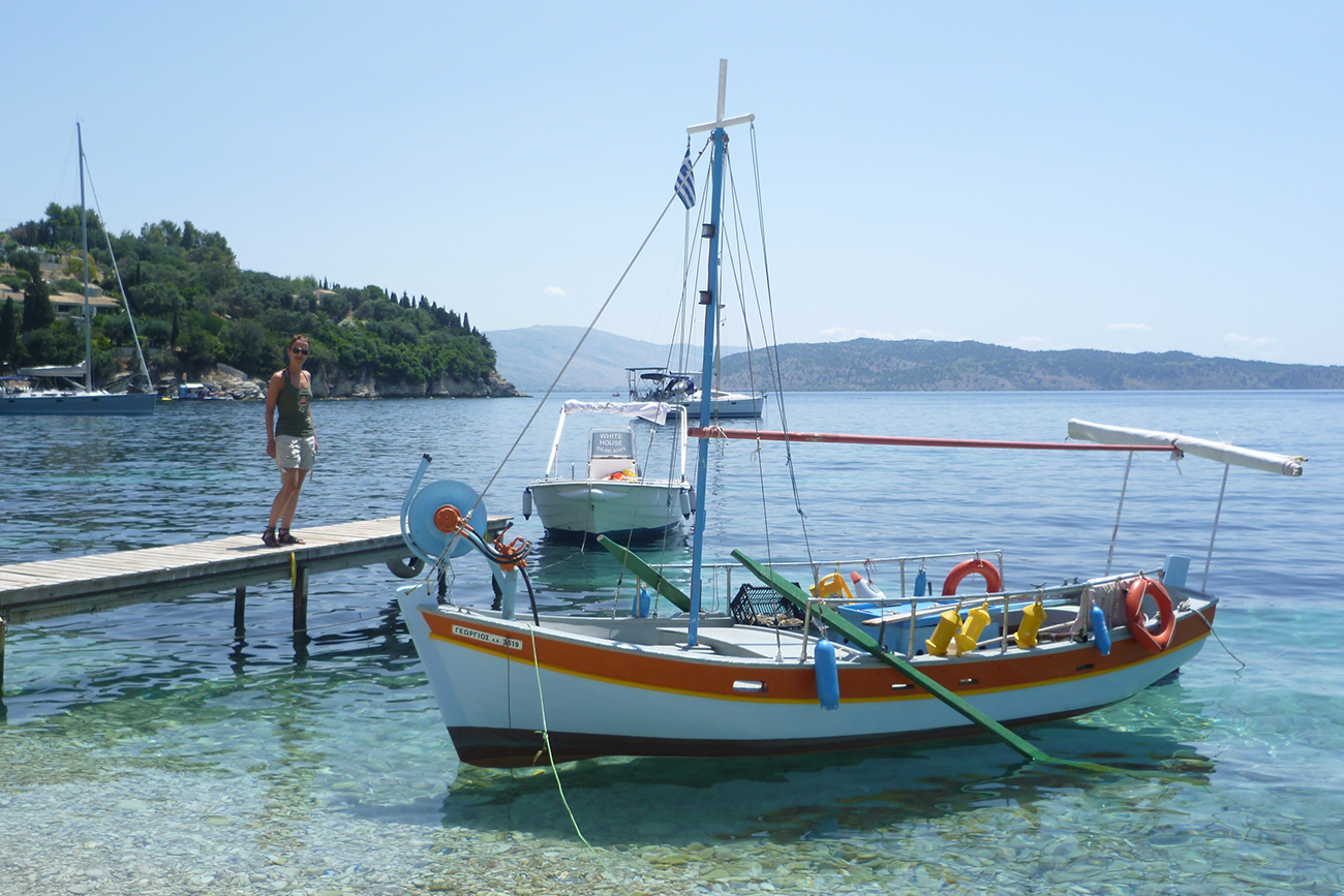 La lussureggiante isola di Corfù